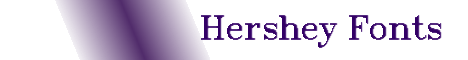 Hershey Fonts